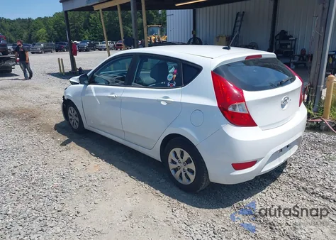 2017 Hyundai Accent Se z USA, uszkodzony, nr VIN KMHCT5AEXHU350456